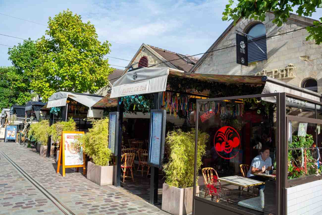 l'heure du déjeuner